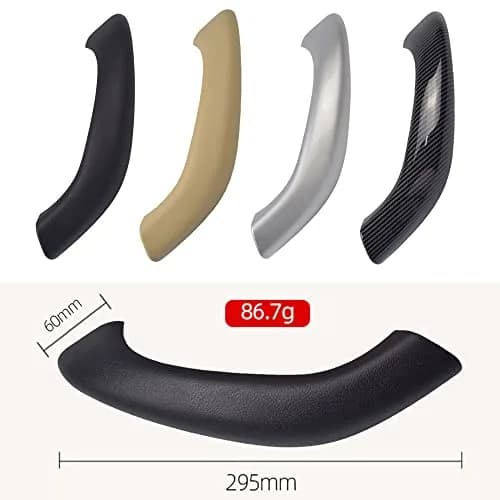 Kakulkomen Left Inner Door Panel Handle Pull Outer Cover Trim for BMW X1 X2 F48 F49 F39 2016-2020 (Black) thumbnail 5