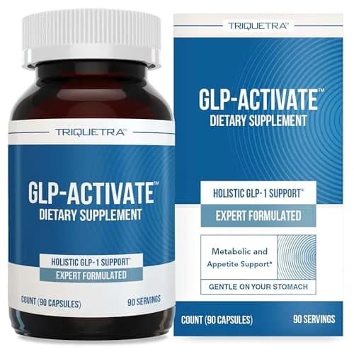 Triquetra Health GLP-Activate | Expert Formulated Hunger & Metabolism Support Supplement with 90 Capsules thumbnail 1