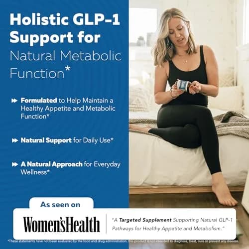 Triquetra Health GLP-Activate | Expert Formulated Hunger & Metabolism Support Supplement with 90 Capsules thumbnail 2