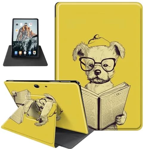 RMJKXQZG Surface Pro Case with TPU Buffer & PU Leather, 12.3 Inch | Auto Wake/Sleep, 360 Swivel Stand, Shockproof thumbnail 1