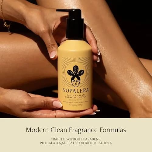 Nopalera Dulce de Cuerpo Cactus Cream Moisturizing Body Lotion 8 oz | Vegan, Prickly Pear Oil, Amber, Vanilla thumbnail 6