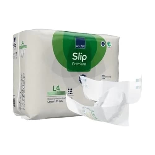 Abena Slip Premium L4 Adult Incontinence Brief Large | Heavy Absorbency with Leak Protection thumbnail 1