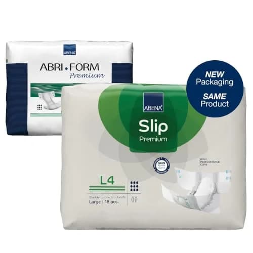 Abena Slip Premium L4 Adult Incontinence Brief Large | Heavy Absorbency with Leak Protection thumbnail 2