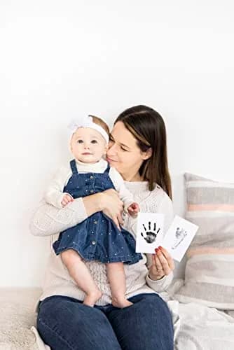 Pearhead Clean Touch Ink Pad Kit 4-Pack, Black | Mess-Free Baby & Pet Prints thumbnail 5