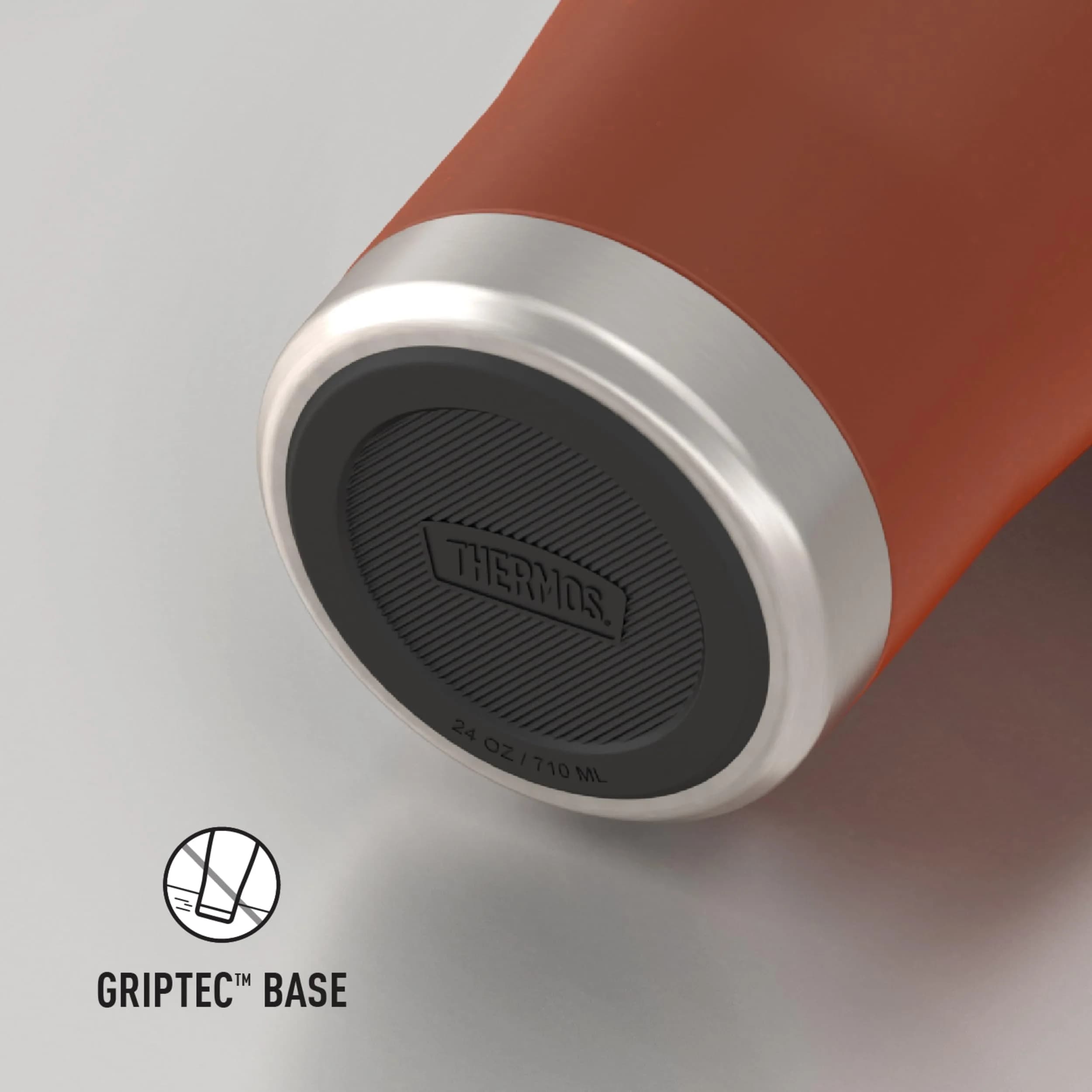 THERMOS Icon Series 24oz Stainless Steel Tumbler with Slide Lock Lid | 710ml (24 fl oz) Keeps Cold 22 Hrs - view 6