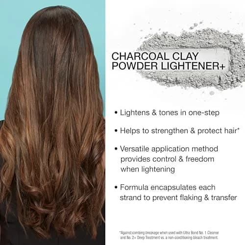 AGE beautiful Charcoal Clay Powder Hair Lightener with Ultra Bond Building | Lifts Up to 7+ Levels, Tones & Highlights thumbnail 3