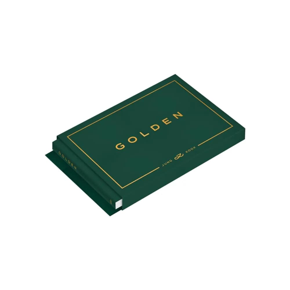 Dreamus Jungkook Golden Weverse Album Ver. 13.2cm x 9.2cm | K-Pop Album for Collectors - main product image