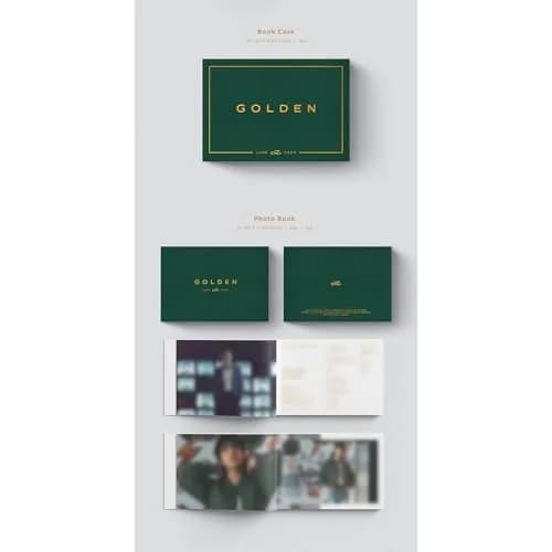 Dreamus Jungkook Golden Weverse Album Ver. 13.2cm x 9.2cm | K-Pop Album for Collectors thumbnail 3