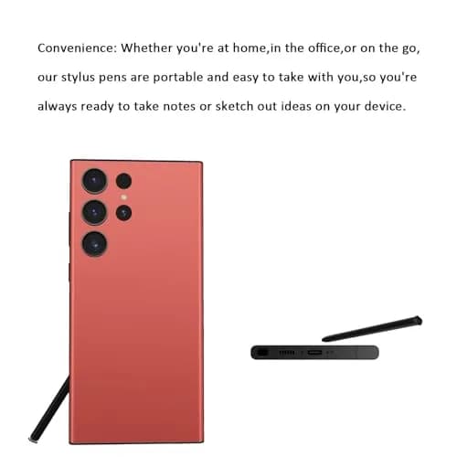 Alovexiong Red Stylus S Pen Replacement for Samsung Galaxy S23 Ultra 5G | Without Bluetooth thumbnail 5