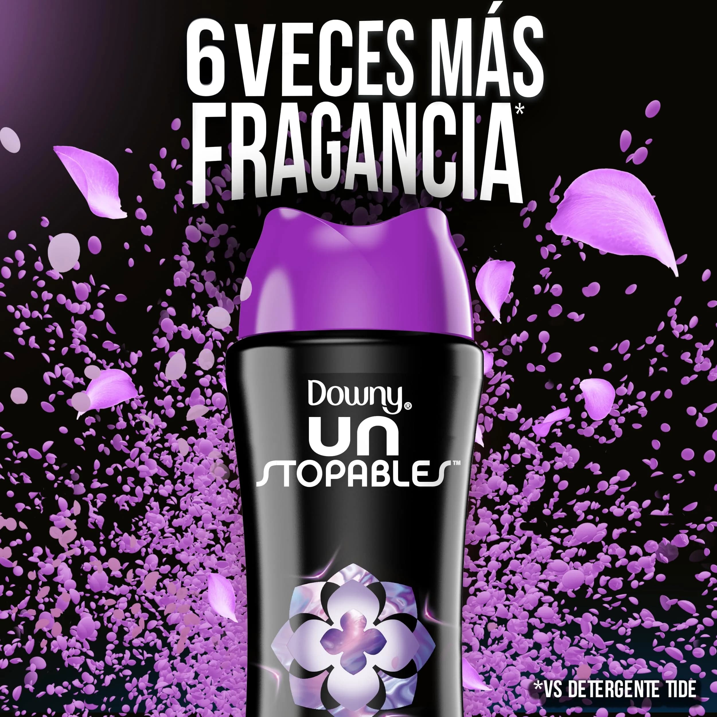 Downy Unstopables In-Wash Scent Booster Beads, Lush, 345g (12.2 oz) | Long-Lasting Freshness with Antioxidant Technology - view 2