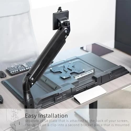 VIVO Large Adapter VESA Mount Kit | Quick Release Bracket for LCD & TV, Supports 32.2 lbs, Removable VESA Plate, Wall & Stand Mounting thumbnail 5
