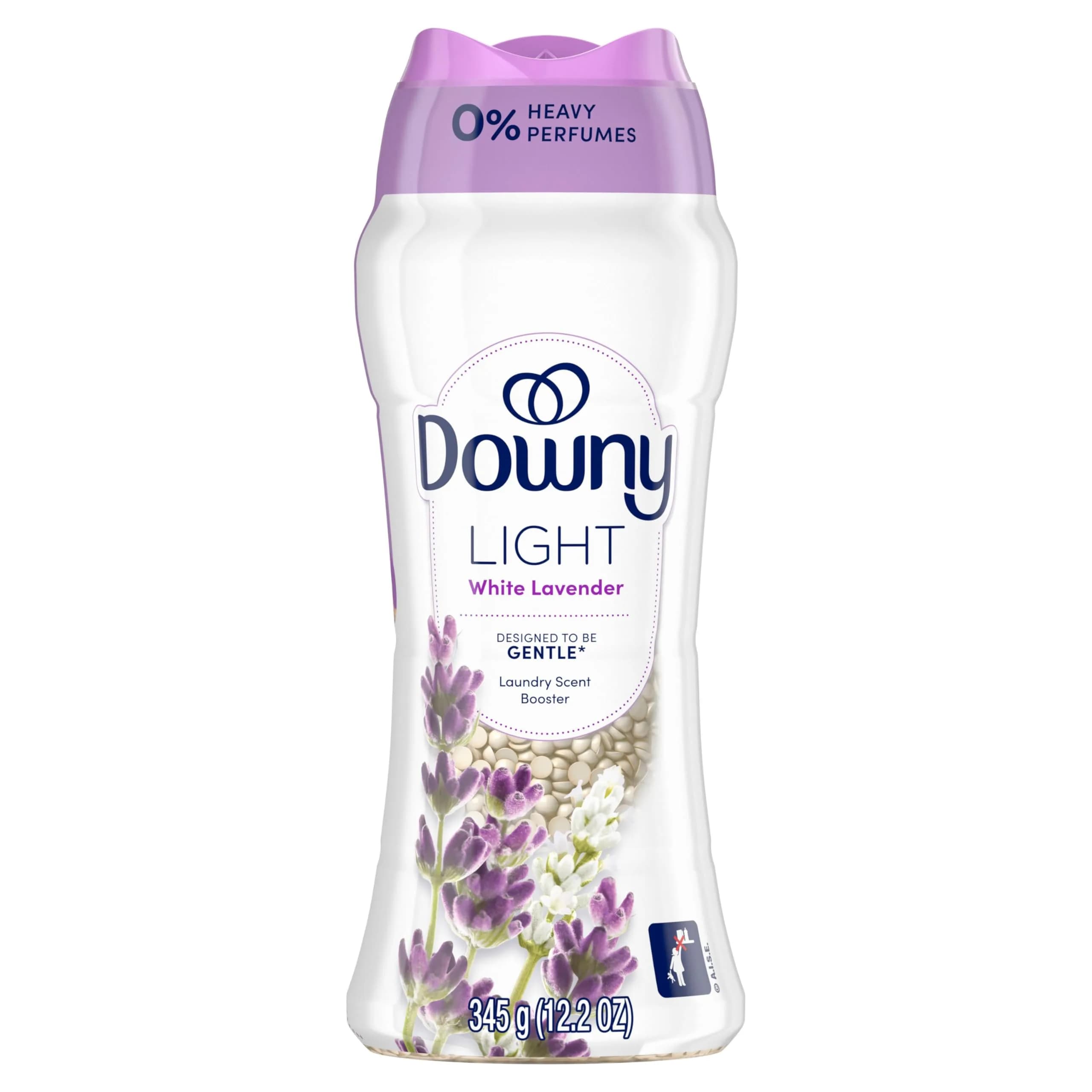 Downy Light Laundry Scent Booster Beads White Lavender Scent 346g (12.2 OZ) | Gentle Freshness for Indian Homes - main product image