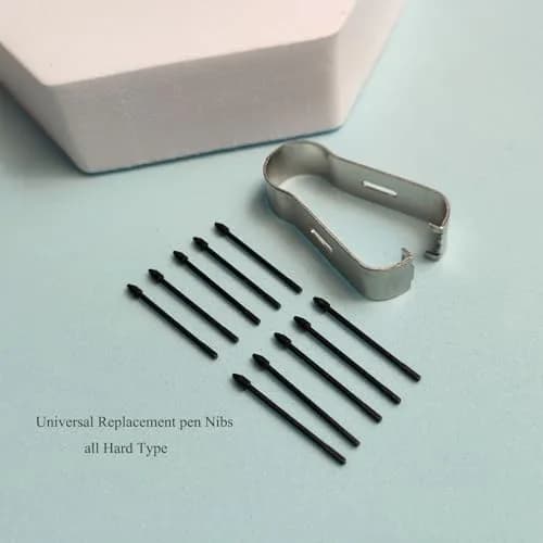 MFLDSFLHM Tab S9 Stylus Pen Replacement Hard Nibs (10pcs Pack) for Samsung Galaxy Tab S9/S9+/S9 Ultra - Black thumbnail 3