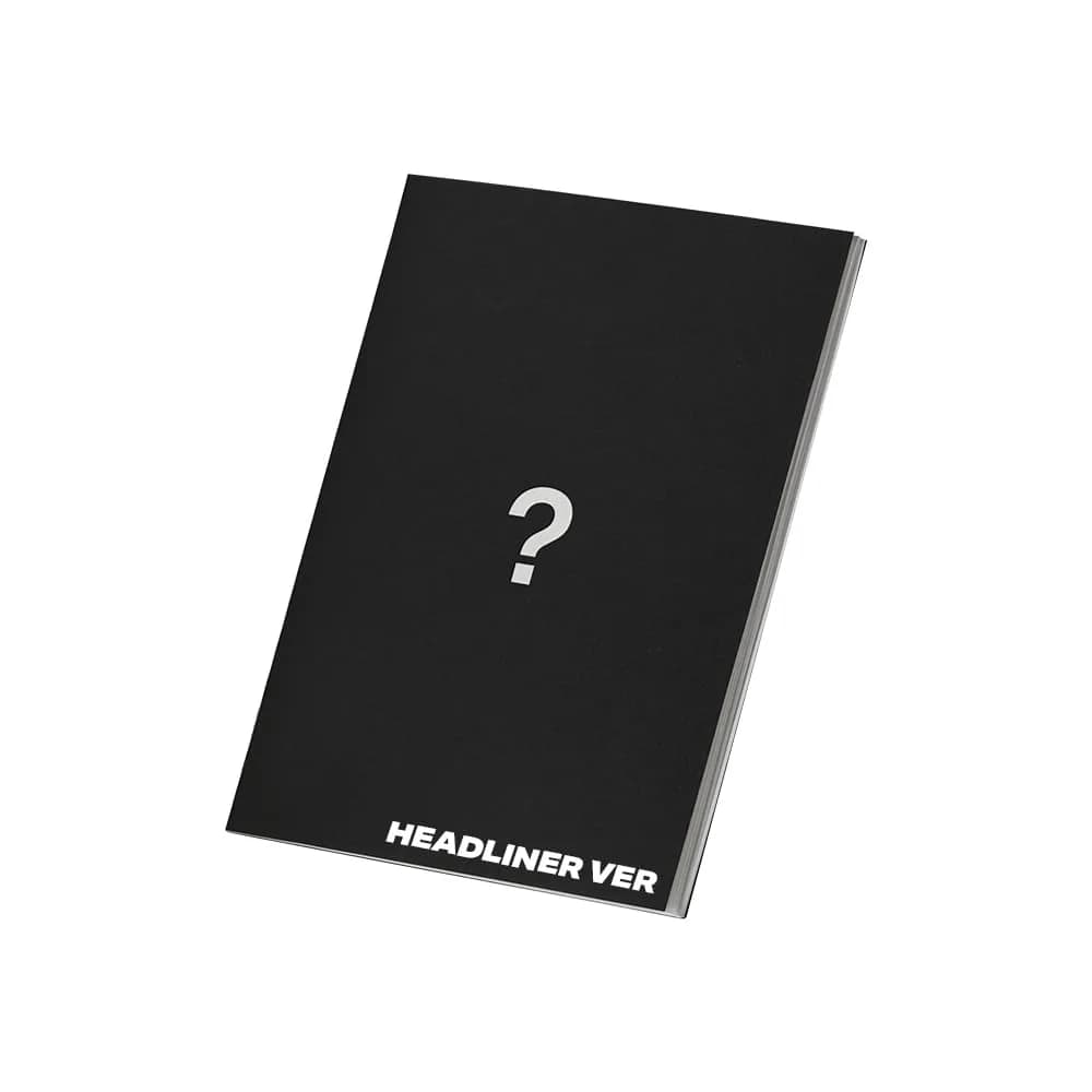 cokodive Stray Kids Headliner Ver. Display Album - Black CD | Modern Star Theme for Fans