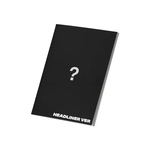 cokodive Stray Kids Headliner Ver. Display Album - Black CD | Modern Star Theme for Fans thumbnail 1
