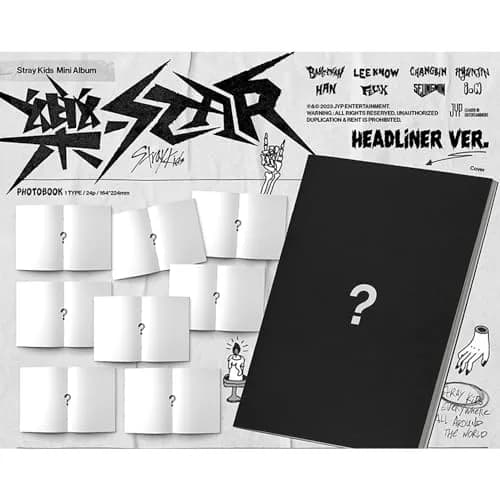 cokodive Stray Kids Headliner Ver. Display Album - Black CD | Modern Star Theme for Fans thumbnail 2