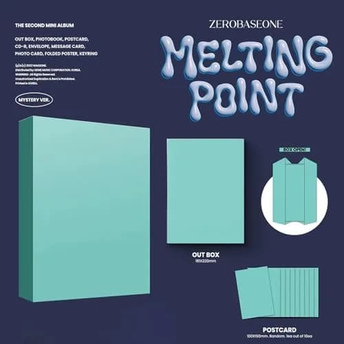 cokodive The 2nd Mini Album [MELTING POINT] 3 ver. Set | Stylish Anime Display Album for Collectors thumbnail 6