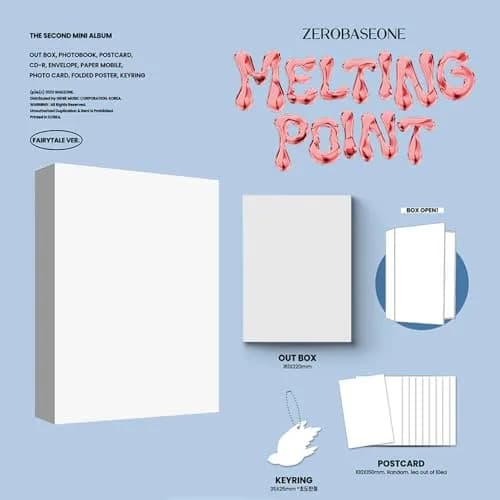 cokodive The 2nd Mini Album [MELTING POINT] 3 ver. Set | Stylish Anime Display Album for Collectors thumbnail 2