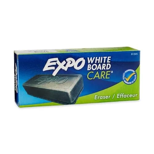 EXPO Soft Pile Dry Block Eraser 5-1/8 x 1-1/2 Inches Charcoal | Pack of 12 thumbnail 5