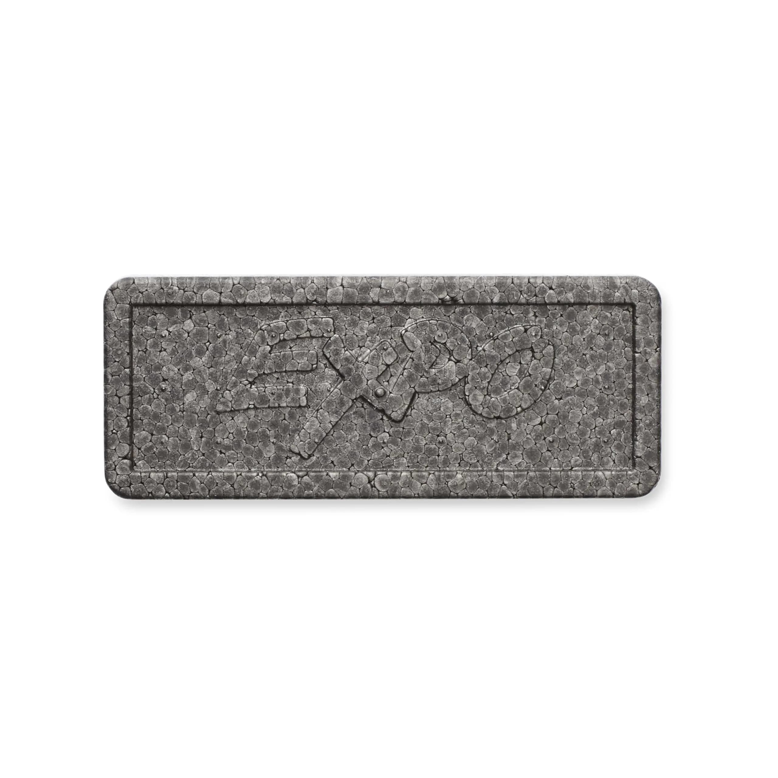 EXPO Soft Pile Dry Block Eraser 5-1/8 x 1-1/2 Inches Charcoal | Pack of 12 - view 4