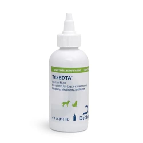 Dechra TrizEDTA® Aqueous Flush for Dogs, Cats & Horses | Ear Care Solution, 4 Fl Oz thumbnail 1
