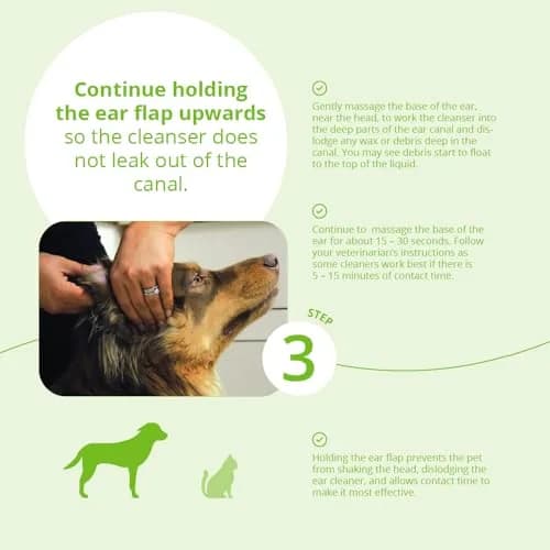 Dechra TrizEDTA® Aqueous Flush for Dogs, Cats & Horses | Ear Care Solution, 4 Fl Oz thumbnail 6