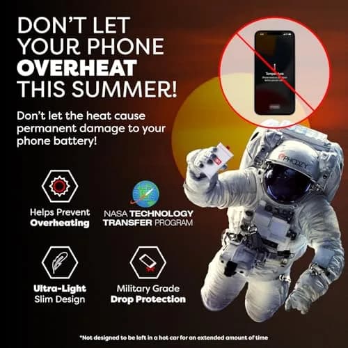 PHOOZY Apollo Large Space Thermal Phone Case | Insulated & Water Resistant thumbnail 4