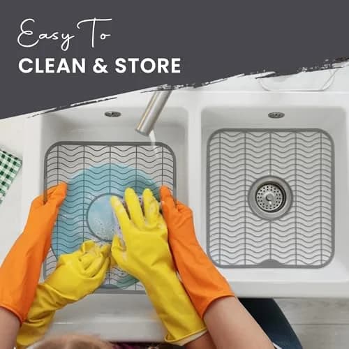 DecorRack Sink Protector 12" x 11" | Protects Sink from Damage & Scratches thumbnail 4