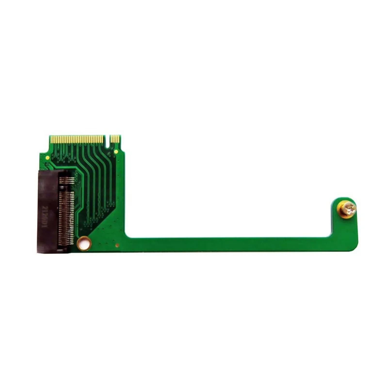 Suckoo NVME M.2 PCIE 4.0 SSD Expansion Board 8.8cm (3.46in) for ROG Ally — Upgrade 2230 to 2280 SSD | 90 Degree Green Adapter - view 3