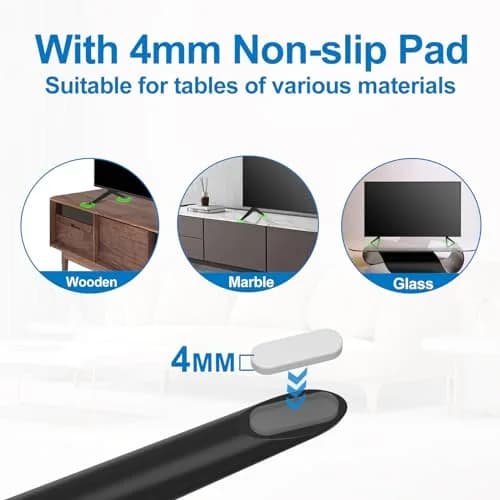 Dinghosen Metal TV Legs for TCL 70"-75" TVs | Stable Replacement Stands thumbnail 5