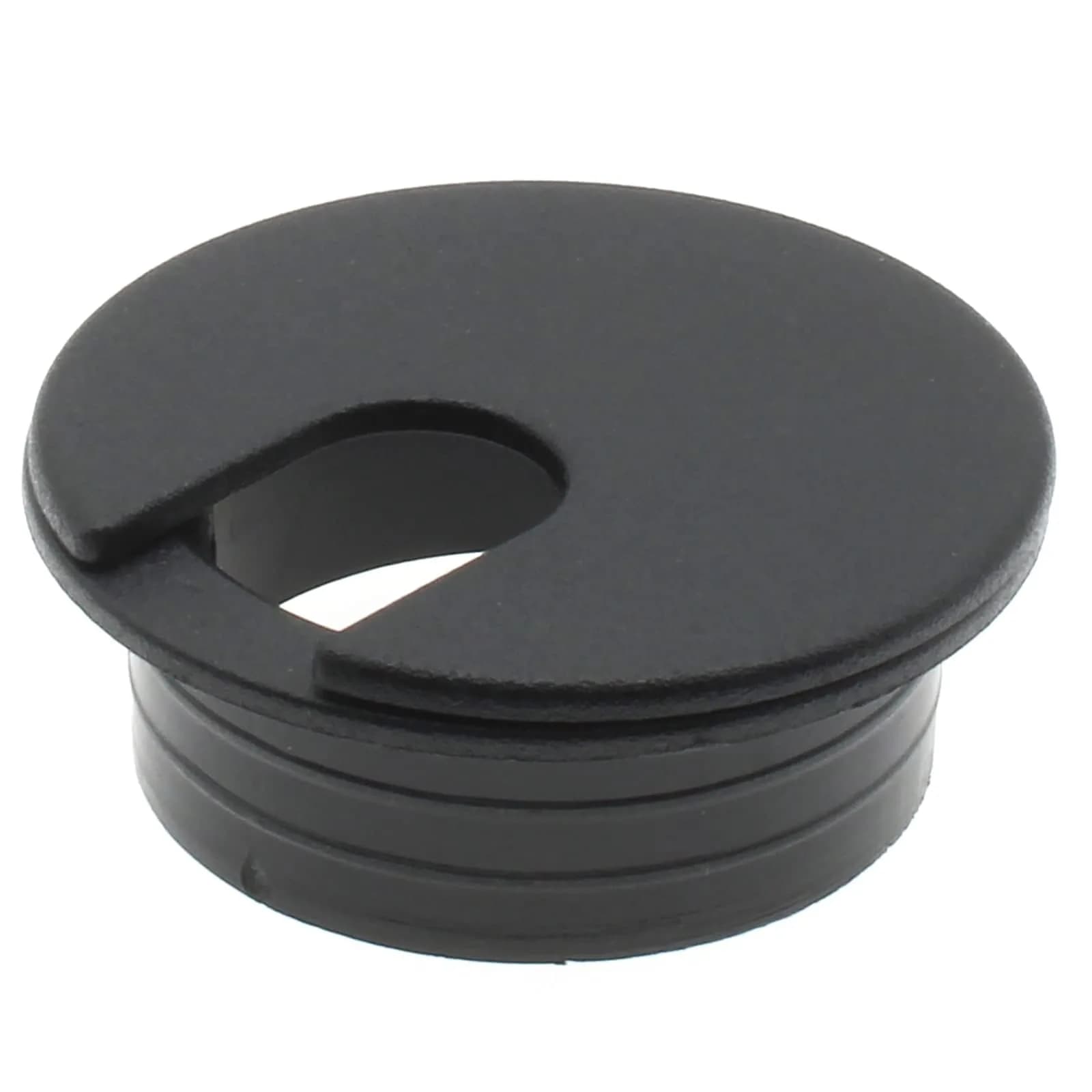 LBTODH Black 2 Pcs Desk Grommet 1-3/4 Inch (45mm) | Cable Management Hole Cover for Computer Tables - view 4