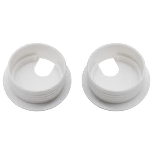 LBTODH White Desk Grommet 45mm (1-3/4 Inch) | Arrange Wires Through Computer Tables thumbnail 3