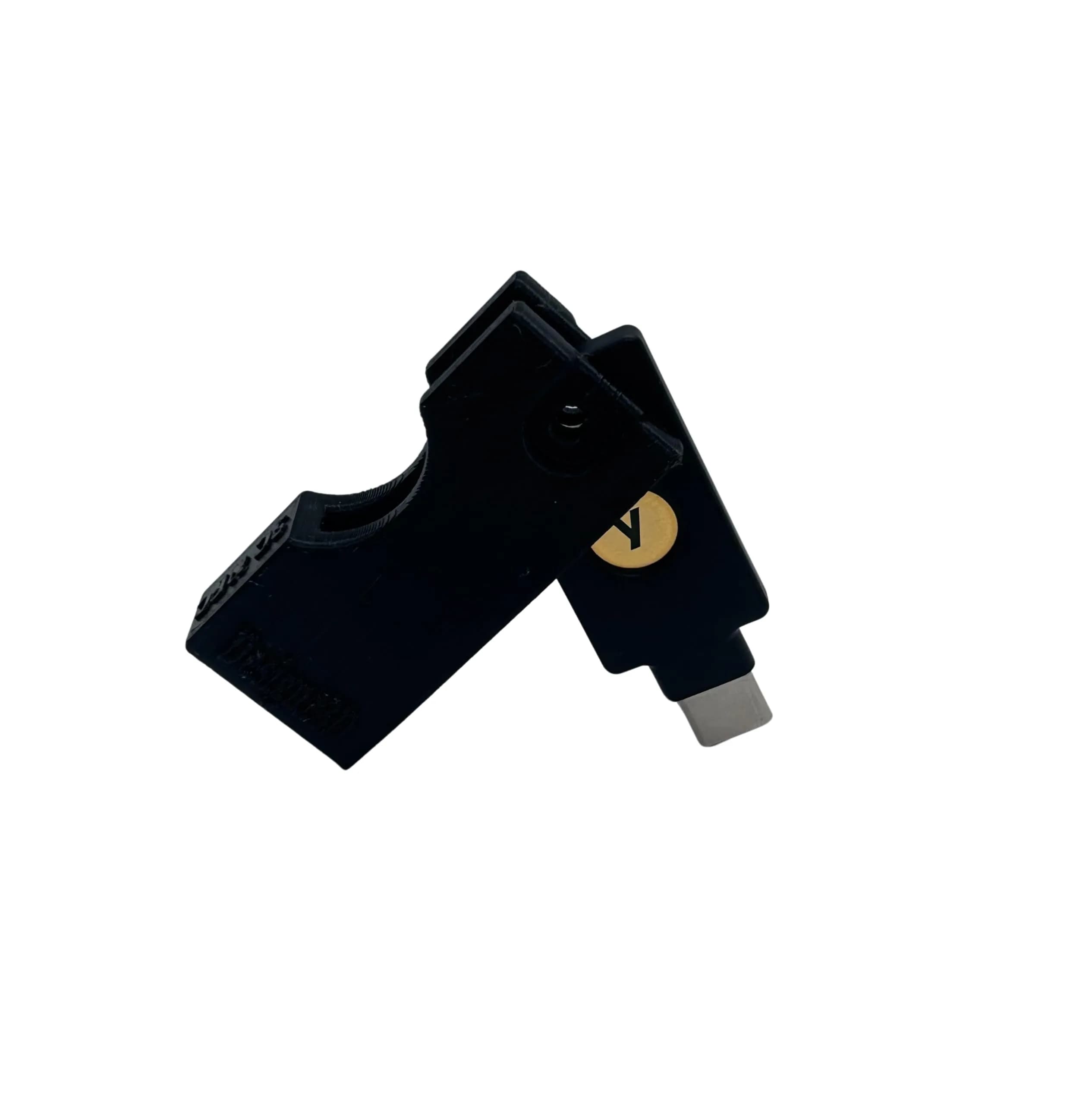 Designz3D Yubikey Protector Flip Case Keychain Holder for 5C NFC (Black) | 3D Printed, Water Resistant - main product image