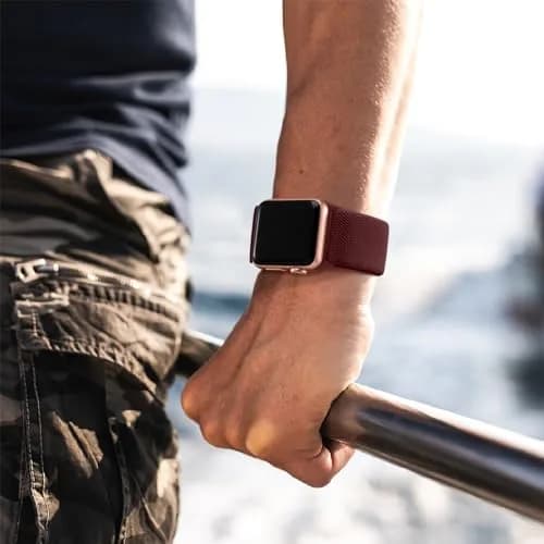 Lerobo Braided Solo Loop Compatible with Apple Watch Bands 40mm 41mm 42mm 44mm 45mm 46mm 49mm | Adjustable Nylon Sport Band thumbnail 8