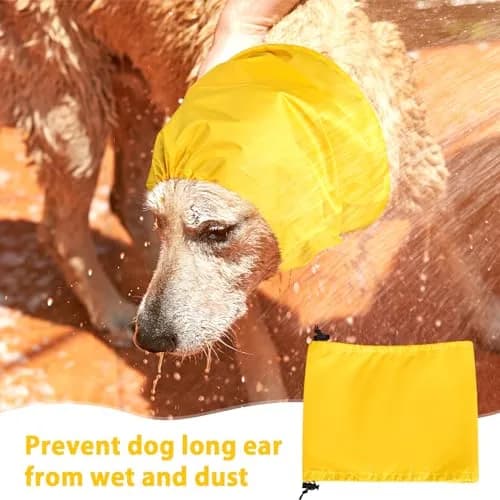 Aliceset Dog Bath Shower Caps 3 Pack Waterproof Ear Covers for Bathing | Adjustable, Durable & Versatile (70-120 chars) thumbnail 5