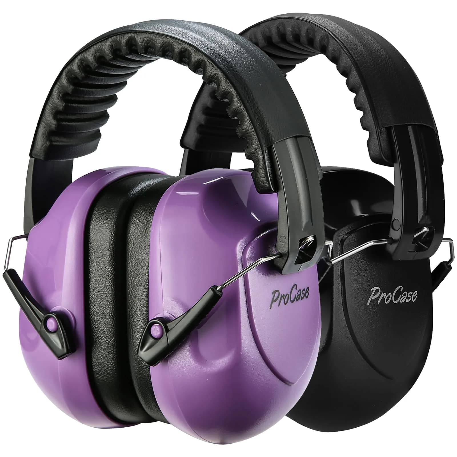 ProCase Hearing Protection Earmuffs NRR 28dB, Noise Cancelling Headphones 2-Pack | ANSI S3.19 Certified - main product image