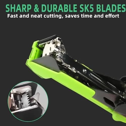 SUCA Green Plant Tying Machine with 20 Tape Rolls | 420g Lightweight Tool for Branches up to 45mm thumbnail 4