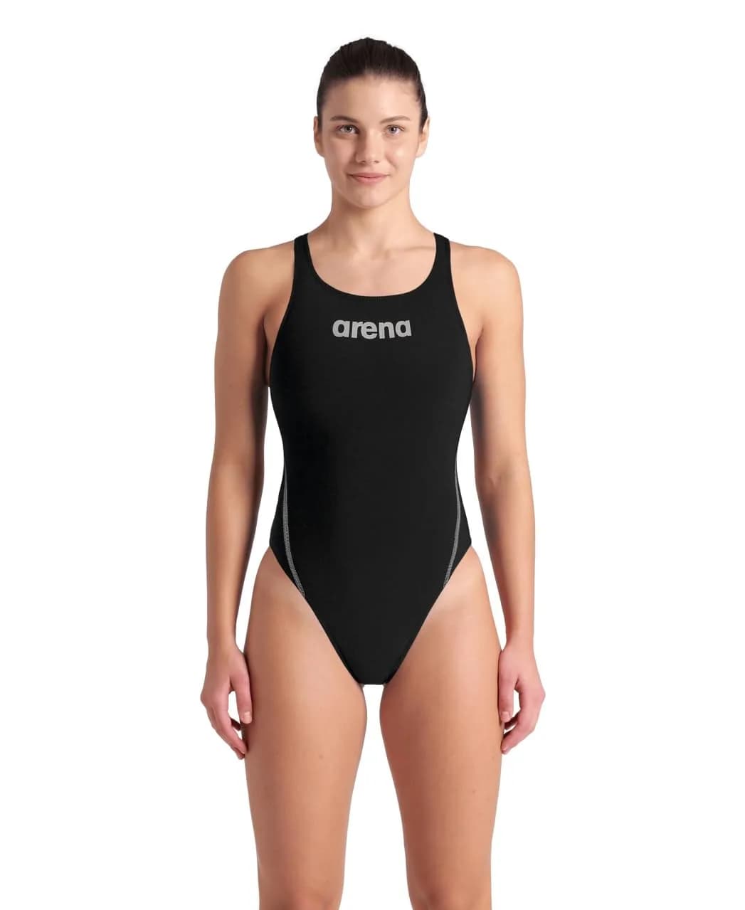ARENA Powerskin ST Next Classic Women's Competition Racing Swimsuit 34 | Hydrodynamic, Sustainable Performance — Black