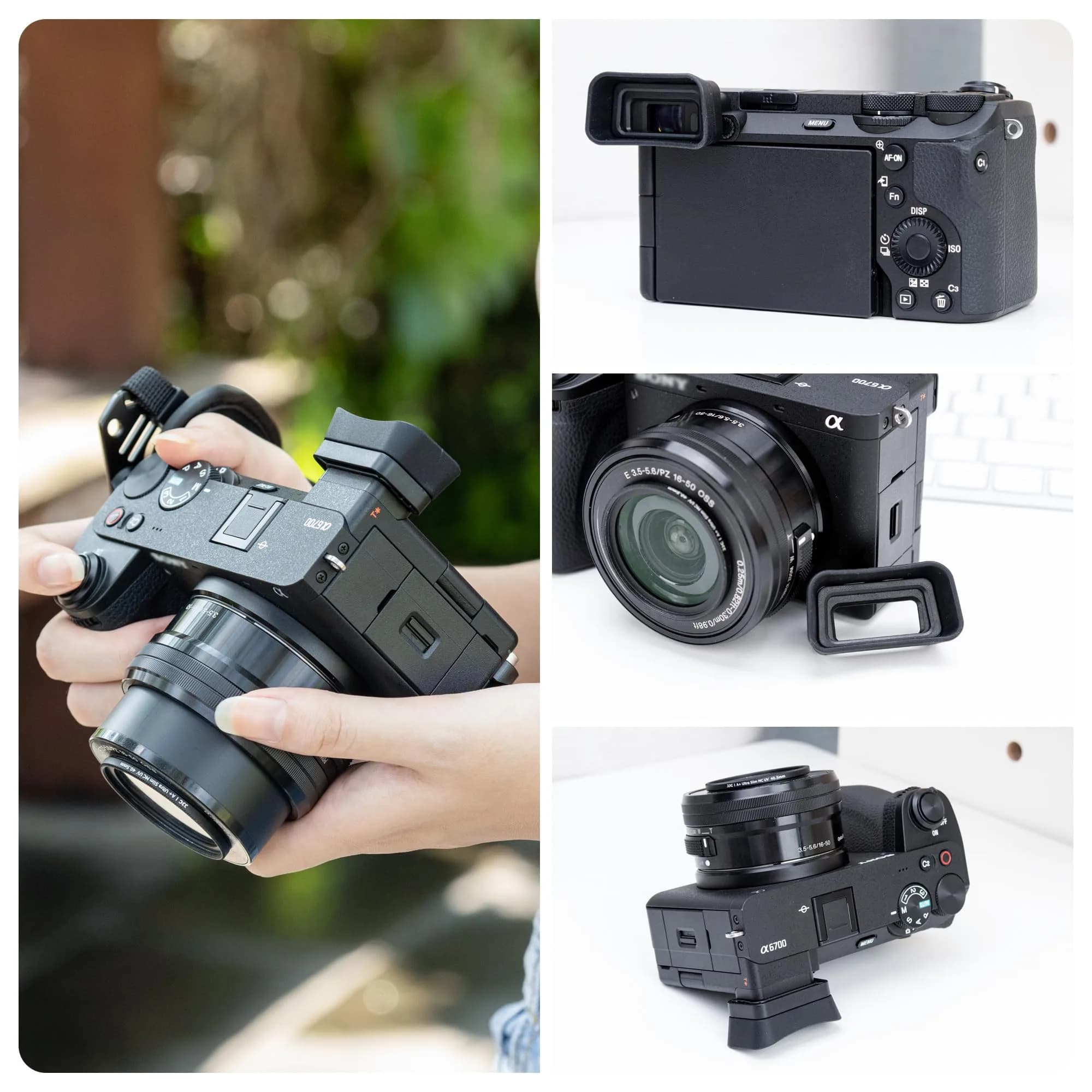Kiorafoto Extended Eyecup for Sony A6700 Camera | Blocks Stray Light & Protects Viewfinder - view 9