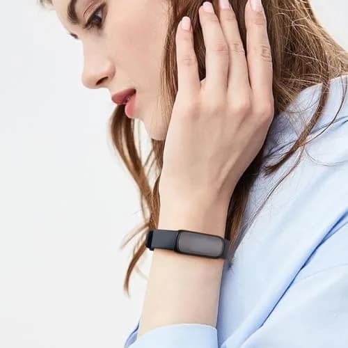 Meliya Fitbit Inspire 3 Wristband Midnight | Soft Silicone Sport Strap (130-205mm) thumbnail 6