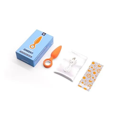 Emojibator Cheeky Vibrating Butt Plug 12.7cm (5in) | 10 Vibration Settings thumbnail 2