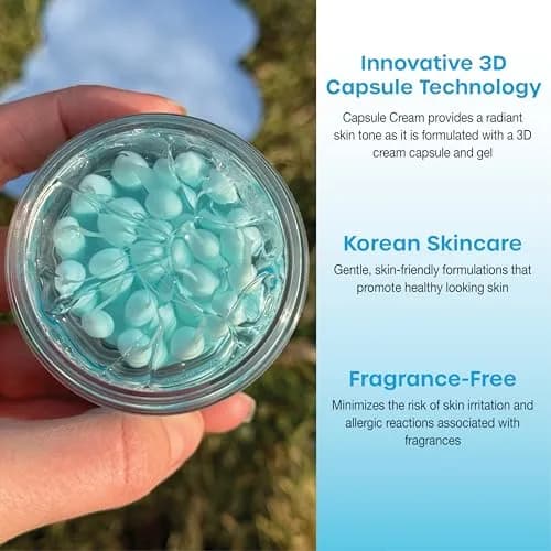 masque BAR Hydrating Capsule Cream Face Moisturizer 50ml | Hyaluronic Acid & Niacinamide for Dry & Sensitive Skin thumbnail 4
