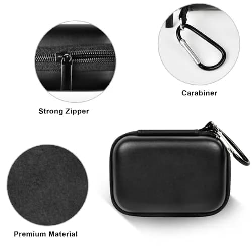 ANKHOH Carrying Case for Crucial X10 X9 Pro 4TB/2TB/1TB | Travel Hard Drive Bag, Compact & Shockproof thumbnail 3