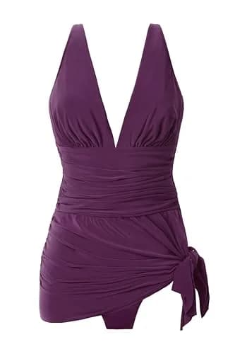 MagicSuit Women's Swimwear Solid Celine Soft Cup One Piece Swimsuit with Adjustable Straps, Jam, 10 | Slimming & Supportive Fit thumbnail 4