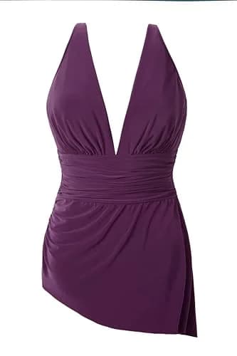 MagicSuit Women's Swimwear Solid Celine Soft Cup One Piece Swimsuit with Adjustable Straps, Jam, 10 | Slimming & Supportive Fit thumbnail 7