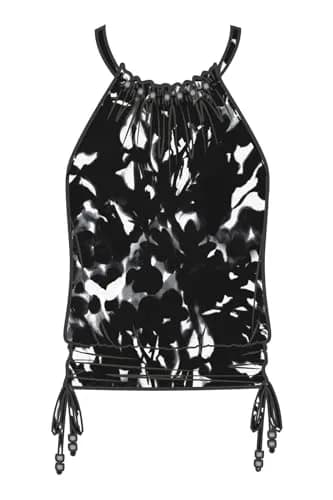 MagicSuit Dream State Babs Tankini Top Separate, Black/Multi, 10 | Supportive, Adjustable & Versatile Swimwear thumbnail 4