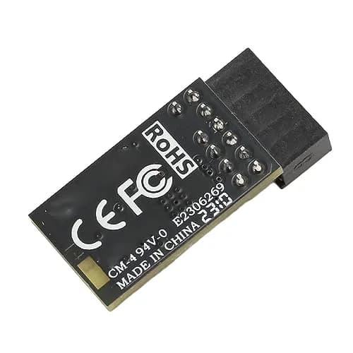 Yunir TPM2.0 Module with SLB 9672 for Motherboards | Encryption Security Support for 10 & 11 thumbnail 7