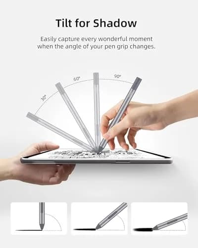 Metapen Stylus Pen M2 Biz for Microsoft Surface with AAAA Battery | 4096 Pressure Levels, Tilt Function, Palm Rejection thumbnail 5