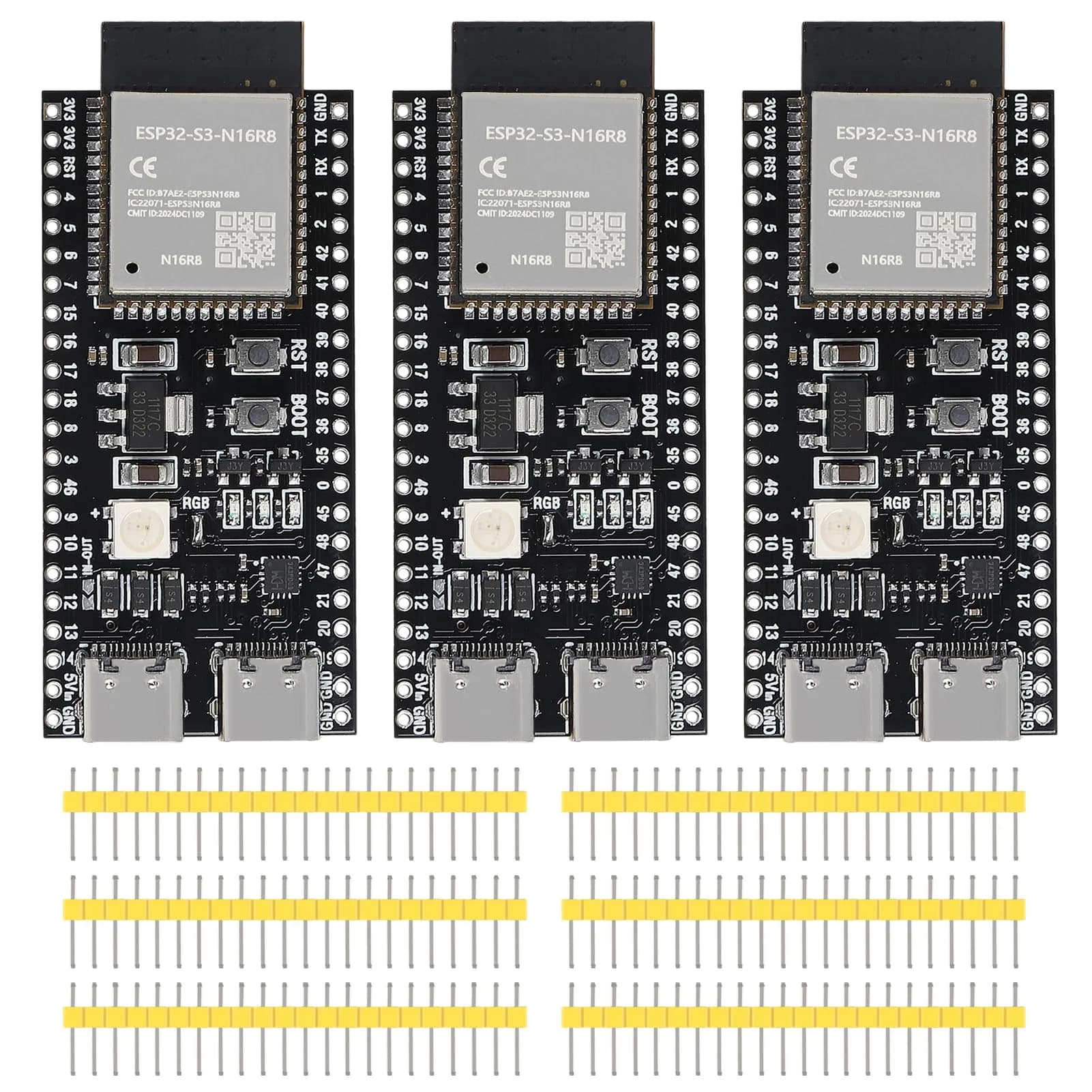 DORHEA ESP32-S3 Development Board Type-C WiFi+Bluetooth | Single Board Computer for IoT (70-120 chars)
