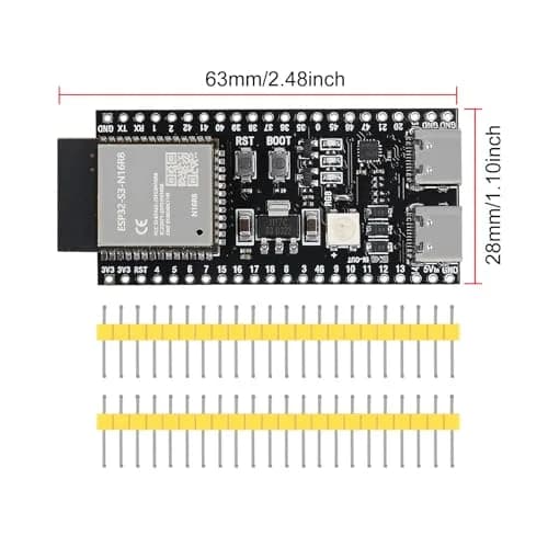 DORHEA ESP32-S3 Development Board Type-C WiFi+Bluetooth | Single Board Computer for IoT (70-120 chars) thumbnail 6